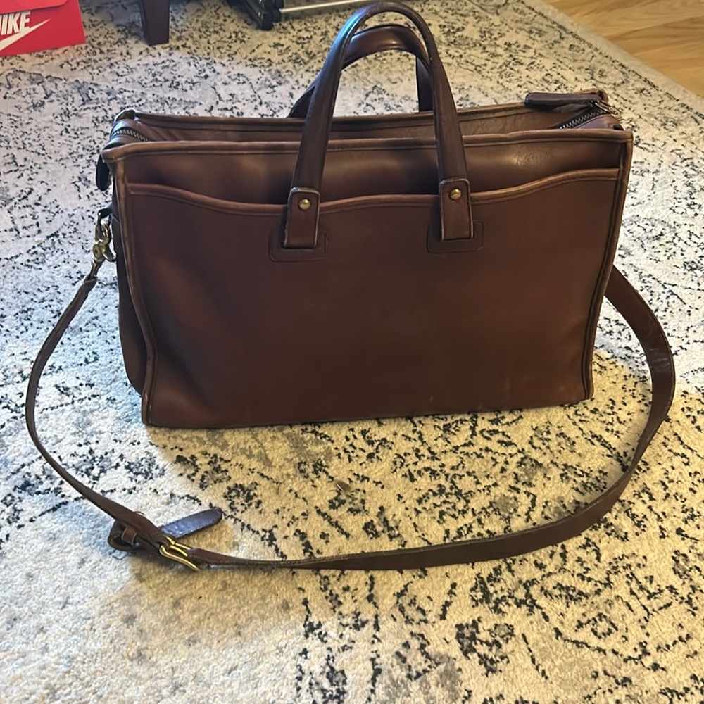 Vintage coach briefcase